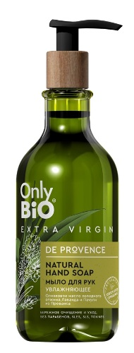 Мыло для рук увлажняющее only bio exstra virgin 350 мл