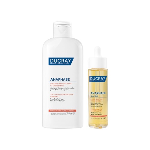 Набор DUCRAY CREASTIM ЛОСЬОН ПРОТИВ ВЫПАДЕНИЯ ВОЛОС 60МЛ + Ducray anaphase шампунь для роста волос замедляющий выпадение 200мл