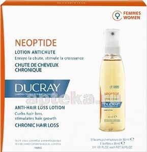 Купить DUCRAY NEOPTIDE ЛОСЬОН ОТ ВЫПАДЕНИЯ ВОЛОС 3х30МЛ цена