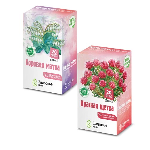 Набор БОРОВАЯ МАТКА 1,5 N20 Ф/ПАК/ЗДОРОВЬЕ+КРАСНАЯ ЩЕТКА 1,5 N20 Ф/ПАК/ЗДОРОВЬЕ