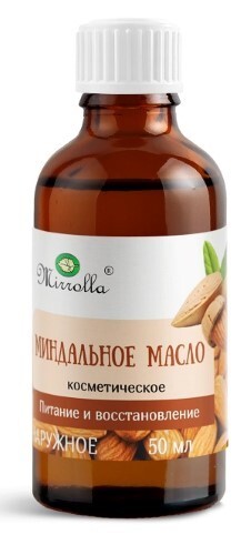 Mirrolla масло миндальное косметическое 50 мл