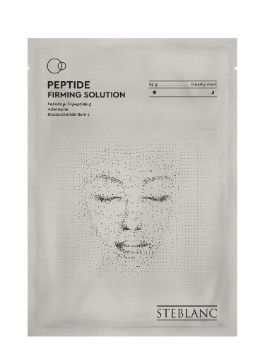 Тканевая крем маска для лица укрепляющая с пептидами 1 шт.