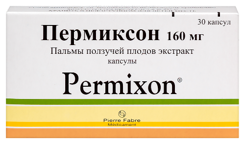 Пермиксон 160 мг 30 шт. капсулы