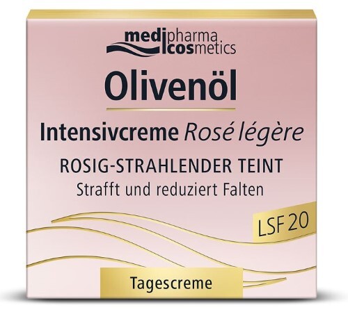 Medipharma cosmetics olivenol крем для лица интенсив роза дневной легкий lsf 20 50 мл