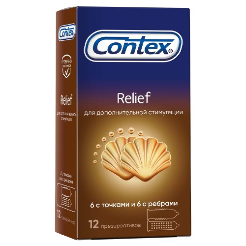 ПРЕЗЕРВАТИВ RELIEF РЕЛЬЕФНЫЕ