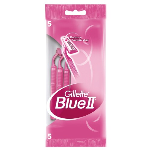Gillette blue 2 for women бритвы безопасные одноразовые 5 шт.