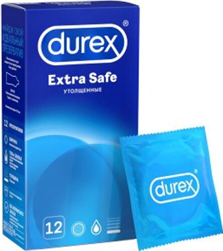 Купить DUREX ПРЕЗЕРВАТИВЫ EXTRA SAFE N12 цена