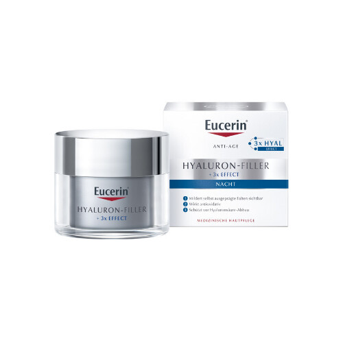 Eucerin hyaluron-filler крем для ночного ухода за кожей 50 мл
