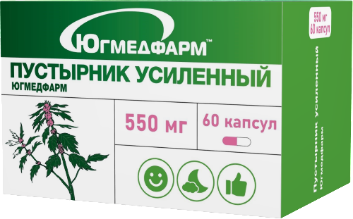 Купить Югмедфарм пустырник усиленный 60 шт. капсулы массой 550 мг цена