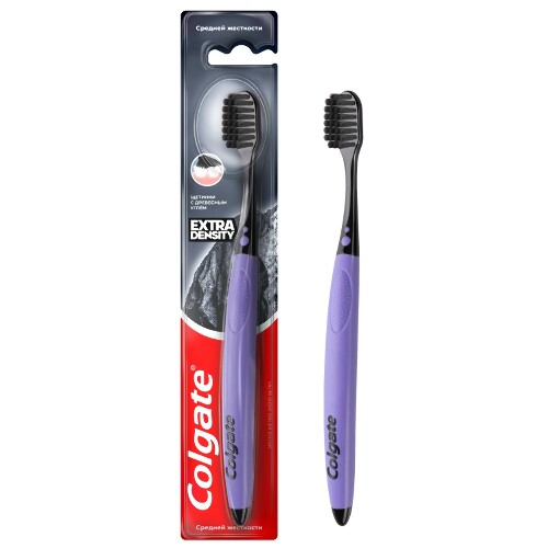 Colgate зубная щетка extra density/средняя