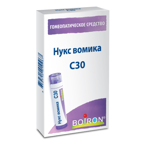 НУКС ВОМИКА C30 ГОМЕОПАТ МОНОКОМП ПРЕПАРАТ РАСТИТ ПРОИСХОЖД