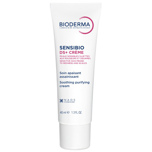 Bioderma Sensibio DS+ крем успокаивающий для чувствительной кожи с покраснениями и шелушениями 40 мл