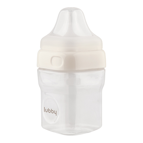 Lubby бутылочка силиконовая соска широк горло 0+ 150 мл/34279