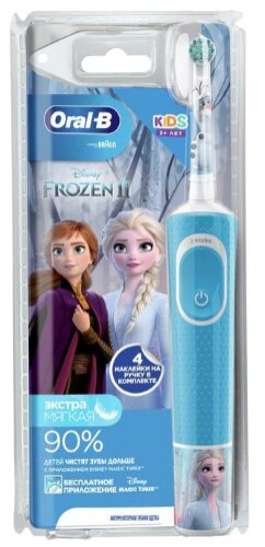 Oral-b зубная щетка d100,413,2k frozen ii/тип 3710/электрическая