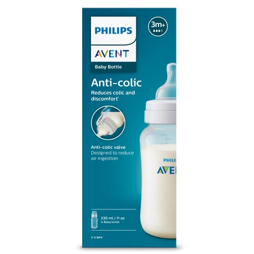 Avent бутылочка для кормления 330 мл, 3 мес+ Anti-colic SCY106/01