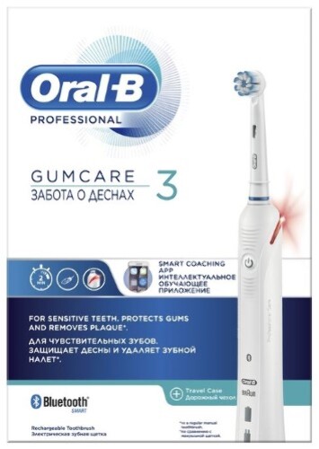 Купить Oral-b зубная щетка электрическая pro 3/d6015233x цена