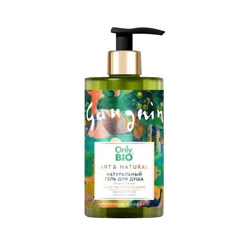 Only bio art&natural гель для душа гладкость кожи масло таитянского манго 420 мл