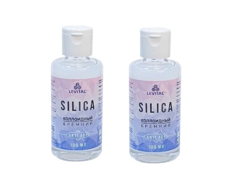 Набор из 2 уп. SILICA Коллоидный кремний 100 мл. флакон