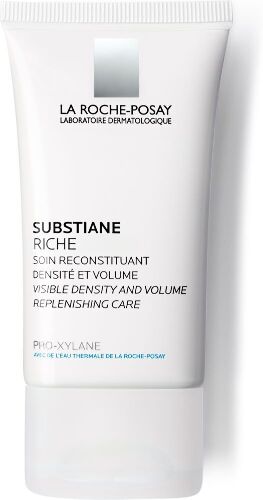 La Roche-Posay Substiane Riche Антивозрастное средство для восстановления плотности кожи и овала лица с проксиланом и линактилом для нормальной и сухой кожи, 40 мл - цена 4098 руб., купить в интернет аптеке в Москве La Roche-Posay Substiane Riche Антивозрастное средство для восстановления плотности кожи и овала лица с проксиланом и линактилом для нормальной и сухой кожи, 40 мл, инструкция по применению