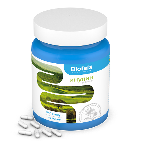 Купить Biotela пребиотик инулин 540 шт. капсулы массой 460 мг цена