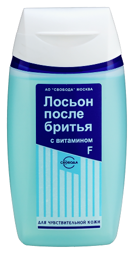 Лосьон после бритья с витамином f 150 мл