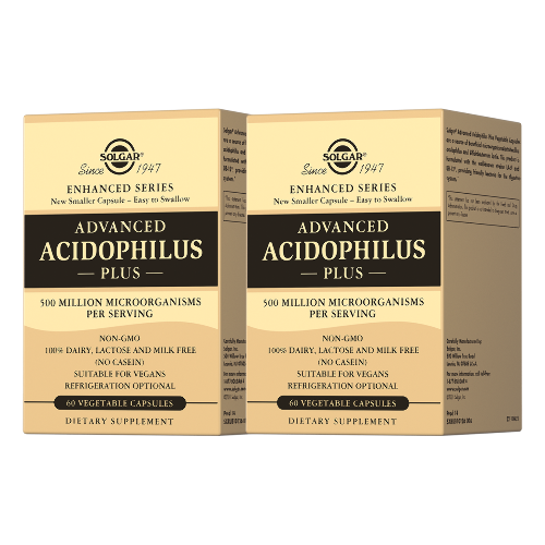 Набор Solgar Ацидофилус плюс №60 капс из 2 уп со скидкой