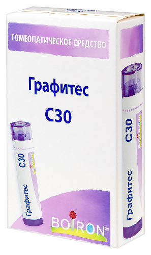 ГРАФИТЕС С30 ГОМЕОПАТ МОНОКОМП ПРЕПАРАТ МИНЕРАЛЬНО-ХИМИЧ ПРОИСХОЖД