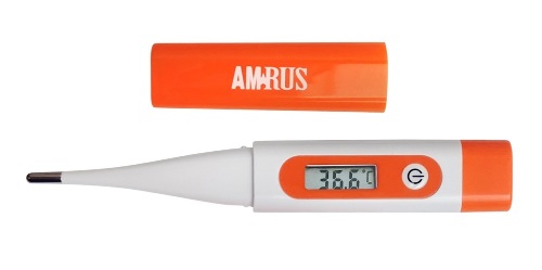 Термометр медицинский цифровой amrus amdt17