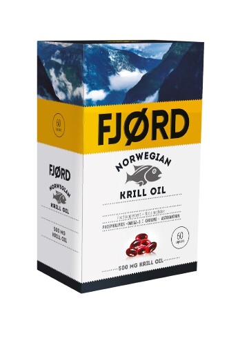 Купить Fjord норвежский крилевый жир 60 шт. капсулы массой 0,715 г цена