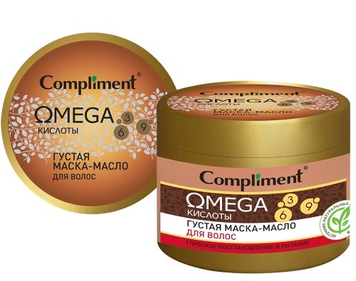 Купить Compliment omega маска-масло для волос густая 500 мл цена