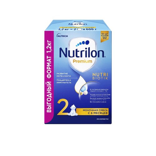 Nutrilon-2 premium смесь молочная сухая детская адаптированная 1200 гр