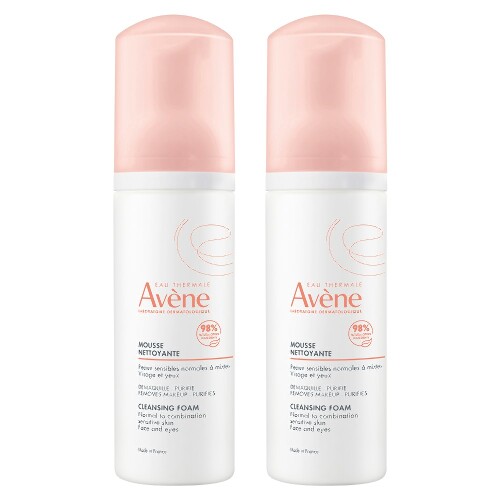 Набор из 2-х уп AVENE ПЕНКА ОЧИЩАЮЩАЯ ДЛЯ СНЯТИЯ МАКИЯЖА 150МЛ со скидкой