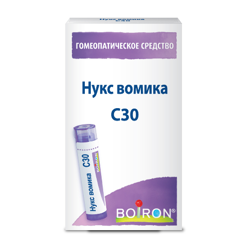 НУКС ВОМИКА C30 ГОМЕОПАТ МОНОКОМП ПРЕПАРАТ РАСТИТ ПРОИСХОЖД