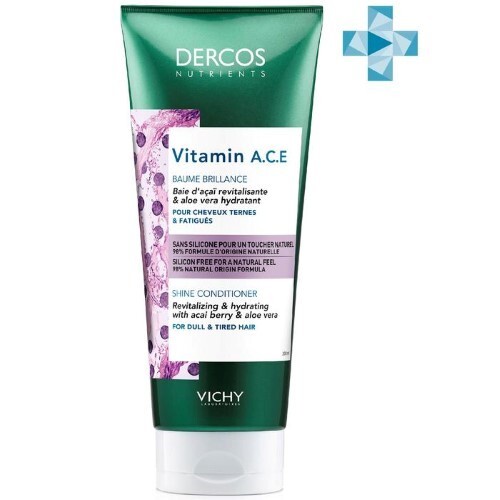 Купить Vichy dercos nutrients vitamin кондиционер для блеска волос 200 мл цена
