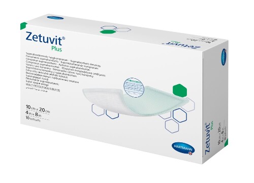 ПОВЯЗКА СУПЕРАБСОРБИРУЮЩАЯ СТЕРИЛЬНАЯ ZETUVIT PLUS