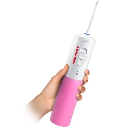 Ирригатор полости рта aquajet ld-a3/розовый