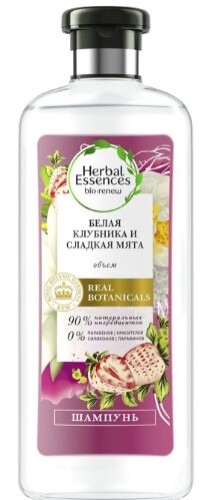 Купить Herbal essences шампунь белая клубника и сладкая мята 400 мл цена