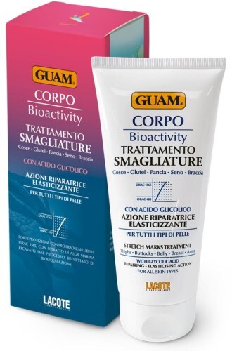 Купить Guam corpo крем от растяжек биоактивный с гликолевой кислотой 150 мл цена