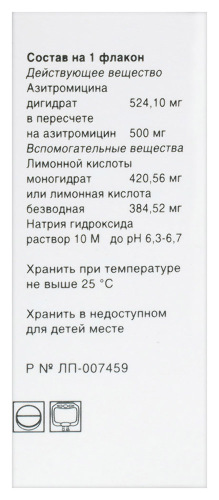 АЗИТРОМИЦИН