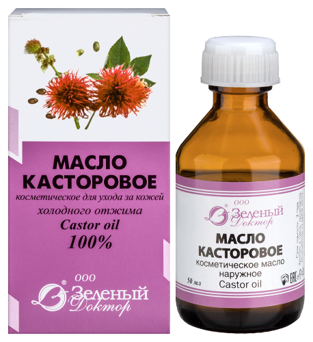 Зеленый доктор масло касторовое косметическое 50 мл