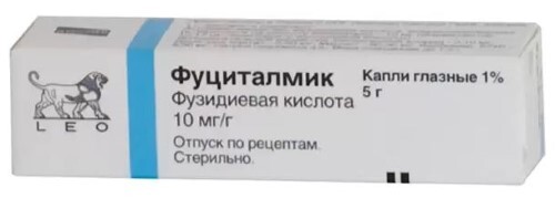 ФУЦИТАЛМИК 1% 5,0 ГЛ КАПЛИ