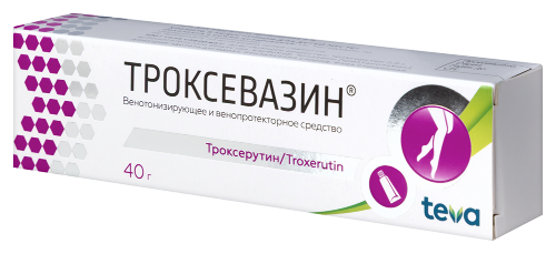 Троксевазин 2% гель для наружного применения 40 гр