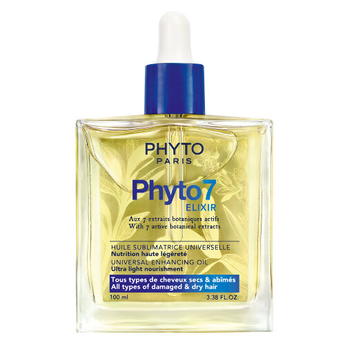 Phyto phyto 7 эликсир масло для волос питательное 100 мл
