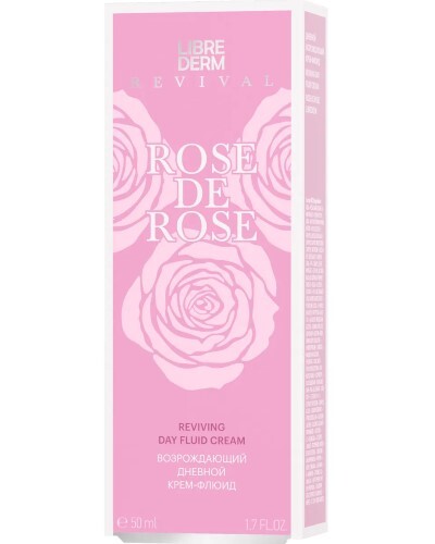 Librederm rose de rose крем-флюид возрождающий дневной 50 мл