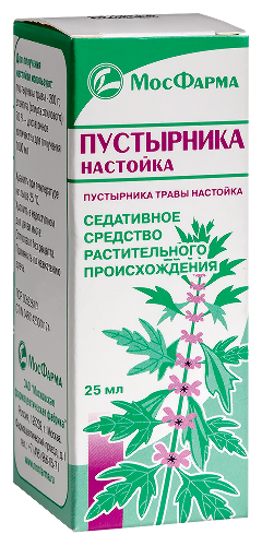 Пустырника настойка флакон-капельница 25 мл