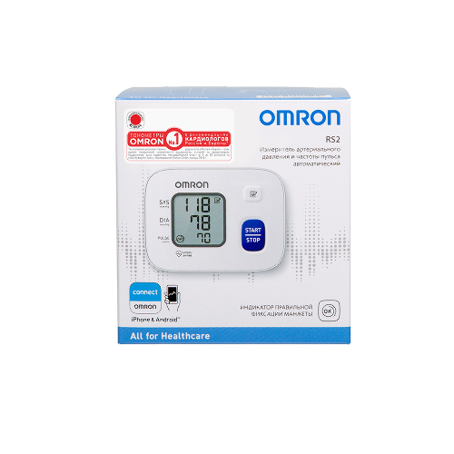 ТОНОМЕТР OMRON АВТОМАТИЧЕСКИЙ НА ЗАПЯСТЬЕ