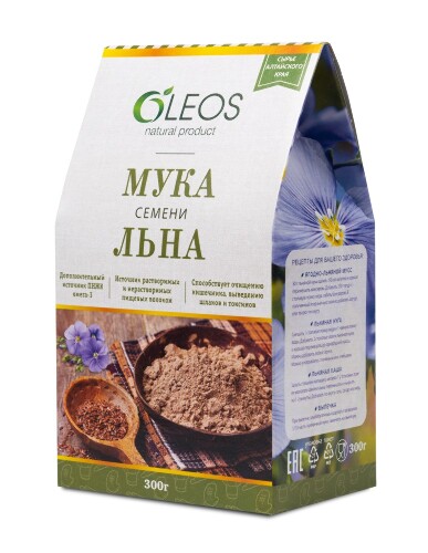 МУКА СЕМЕНИ ЛЬНА ОЛЕОС