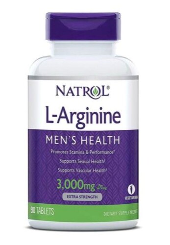 Натрол l-аргинин 3000 мг 90 шт. таблетки массой 1289 мг