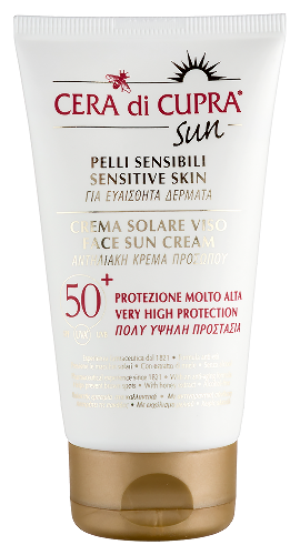Cera di cupra крем солнцезащитный для лица spf50+ 75 мл