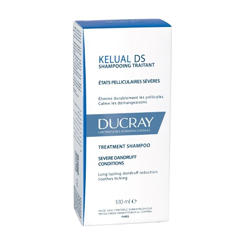 Ducray kelual ds шампунь от перхоти 100 мл